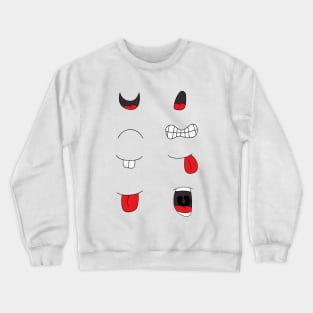 Eight Mouths Set Pack Crewneck Sweatshirt